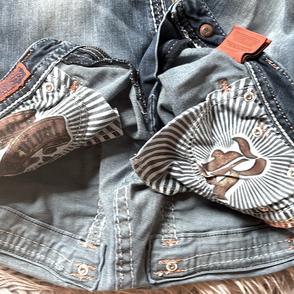 Rock Revival Angie Boot leg jeans waist size 30 - Picture 5 of 7